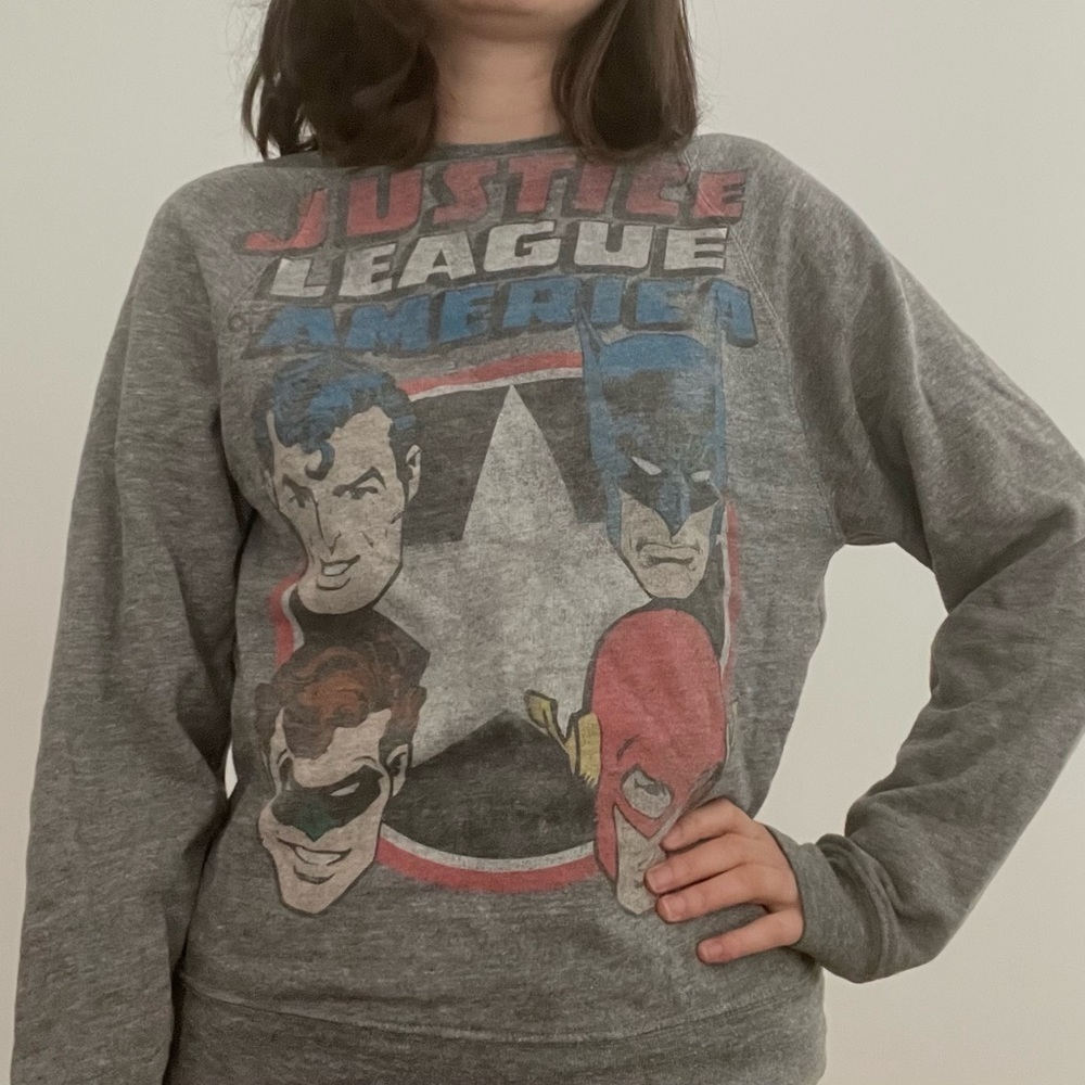 DC Comics Justice League crewneck sweatshirt